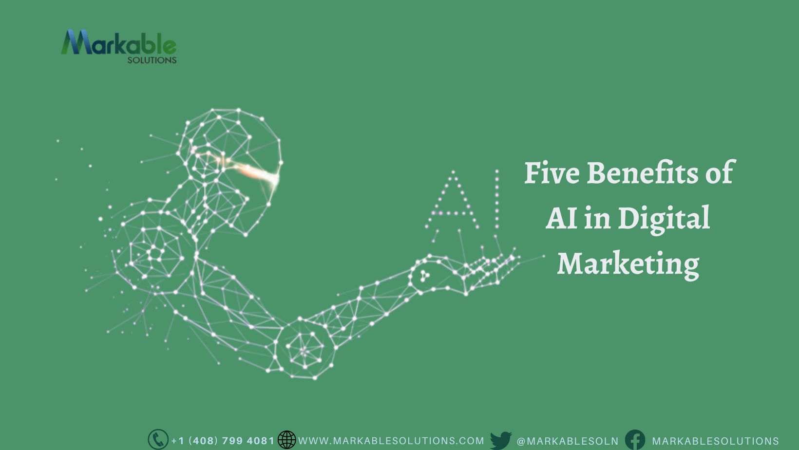 Five Benefits of AI in Digital Marketing