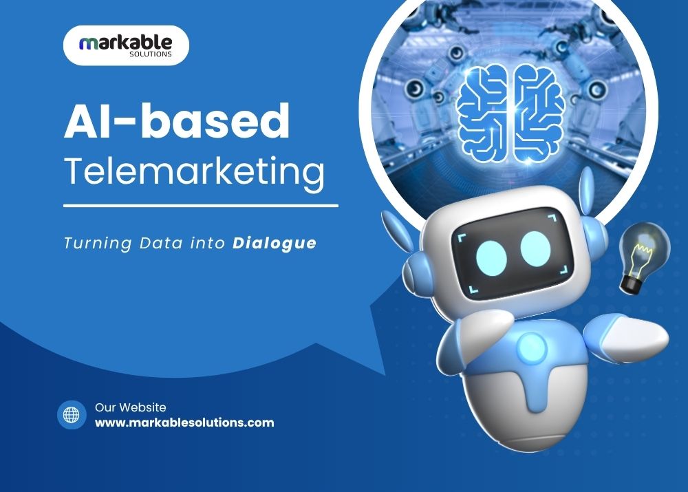 AI-based telemarketing converting data into conversations