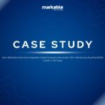 Markable Solutions generated 350+ Qualified B2B Leads for a SaaS company in 60 days