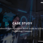 Delivered Sales-Qualified BANT Leads for a Global Technology Company